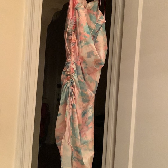 For Love & Lemons Call Me tie dye cinch dress - medium (NEW!!) - Picture 14 of 15